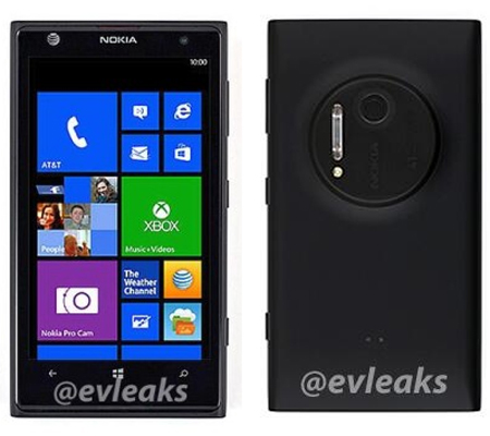 Ảnh chính thức của Lumia 1020 qua tin đồn.